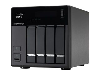 Cisco Small Business NSS324D08 k9 8TB (4x2TB) NSS 324 4 Bay Smart Storage