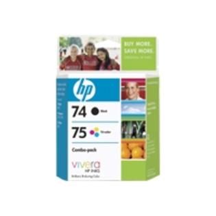 HP 74/75 Combo pack Inkjet Print Cartridges
