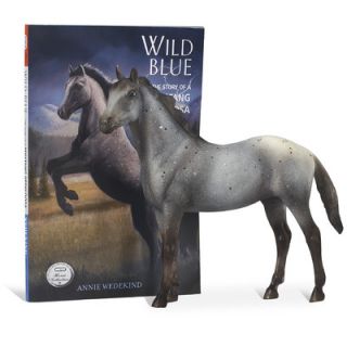 Breyer Horses Wild Blue Horse and Book Set