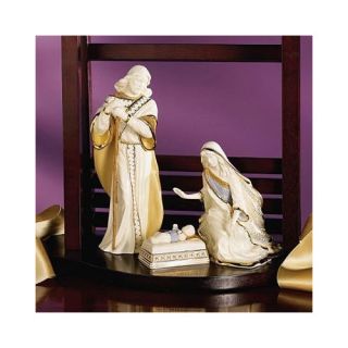 Lenox First Blessing Nativity Holy Family 3 Piece Set