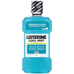 Listerine Cool Mint® Antiseptic Adult Mouthwash 500 ML PLASTIC BOTTLE