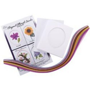 Quilled Creations Elegant Floral Cards Quilling Kit   Home   Crafts