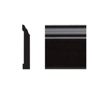 Royal Mouldings 5523 7/16 in. x 3 1/4in. x 8 ft. OVC Base Espresso Moudling 0552308101