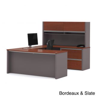 Bestar Connexion U shape Desk with Hutch   Shopping   The