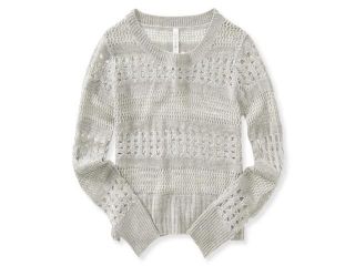 Aeropostale Womens Open Knit Pullover Sweater 052 XS