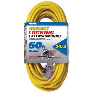 Craftsman 50 ft. Extension Cord with Push Lock   Tools   Electricians