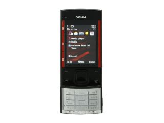 Nokia X3 46 MB Red Unlocked GSM Slider Phone with 3.2MP Camera 2.2"