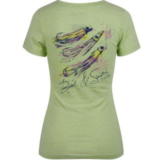 Guy Harvey Womens Punk Short Sleeve V Neck Tee 773671