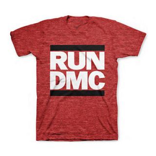 Novelty Run D.M.C. Red Short Sleeve T Shirt