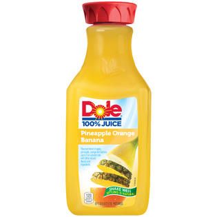 Dole Pineapple Orange Banana 100% Juice 59 FL OZ PLASTIC CARAFE   Food