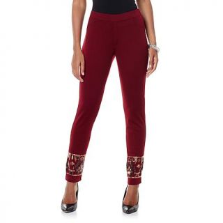 Antthony "Regan" Ponte Pant with Embellishment   7782126