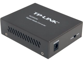 TP LINK MC200CM Gigabit Ethernet Media Converter 1 Gbps 1 x 1000M SC port 1 x 1000M RJ45 port (Auto MDI/MDIX)