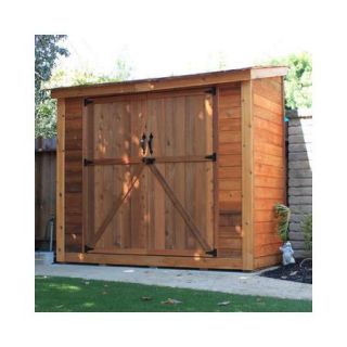 Outdoor Living Today SpaceSaver 8.5 Ft. W x 4.5 Ft. D Wood Lean To Shed