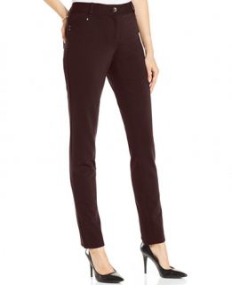 Style & Co. Petite Slim Leg Trousers, Only at   Pants & Capris