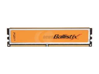 Crucial Ballistix 2GB 240 Pin DDR2 SDRAM DDR2 800 (PC2 6400) Desktop Memory Model BL25664AA80A