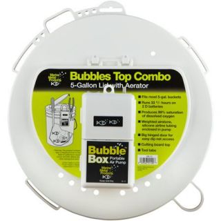 Bubble Top Combo Universal 5 Gallon Lid with Aerator