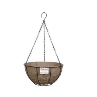 CobraCo 14 in. Metal Hanging Basket with Biodegradable EcoLiner PLB14
