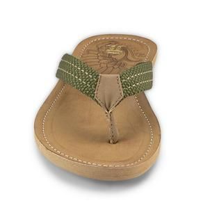 Route 66   Womens Avery Olive Flip Flop