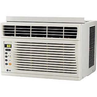 LG  6,000 BTU Window Mounted Air Conditioner with Remote Control (115