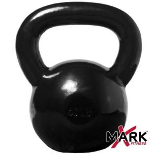 XMark  40 lb. Black Cast Iron Kettlebell (single) XM 3332 40