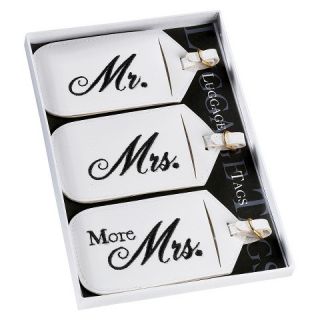 Mr. and Mrs. Luggage Tags