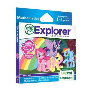 LeapFrog  Explorer Learning Game Hasbro My Little Pony Friendship is