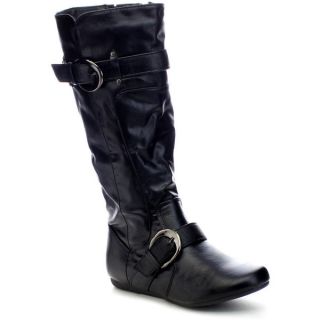 Forever Klein 81 Womens Knee high Motorcycle Riding Boots   17516872