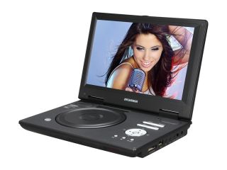 Refurbished Sylvania SDVD1023 CURTIS 10" Portable DVD Player with Battery
