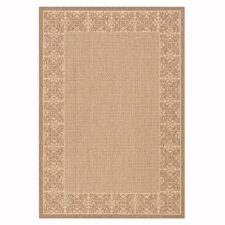 Home Decorators Collection Summer Chimes Natural/Cocoa 7 ft. 6 in. x 10 ft. 9 in. Area Rug 0194440950