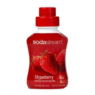 SodaStream 500ml Soda Mix   Strawberry (Case of 4) 1100502010