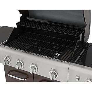 Kenmore  4 Burner LP Mocha Gas Grill w/ Searing Burner & Side Burner