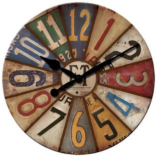 FirsTime Vintage Plates Wall Clock   Home   Home Decor   Wall Decor