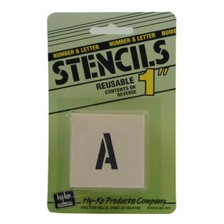 Letter & Number Stencils ST1 1 pk   Tools   Home Hardware & Vents