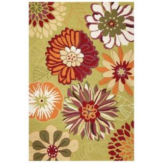 Kas Rugs Spring Fever Pistachio 5 ft. x 7 ft. 6 in. Area Rug SOE20265X76