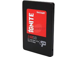 Patriot Ignite 2.5" 240GB SATA III Internal Solid State Drive (SSD) PI240GS325SSDR