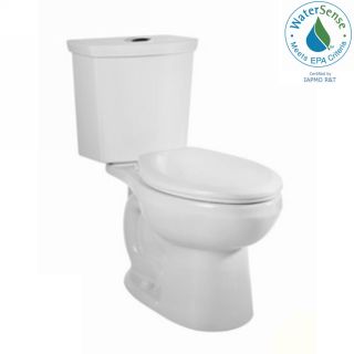 American Standard H2Option White 1.28 GPF 12 in Rough In WaterSense Elongated Dual Flush 2 Piece Comfort Height Toilet