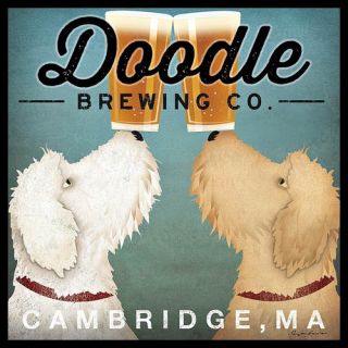Buy Art For Less Doodle Brewing Company Cambridge by Ryan Fowler