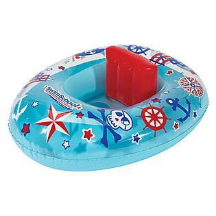 Aqua Leisure Swim School Boys 2 in 1 Adjustable Seat Baby Boat   Toys