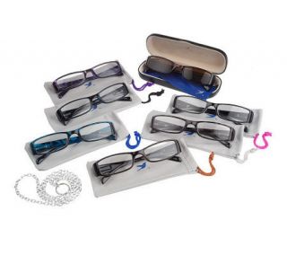 Fashion Readers 7 Piece Set Strength 3.0 w/Accessories —