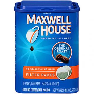 Maxwell House Original Roast Filter Packs Coffee   Food & Grocery
