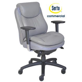 Serta at Home Smart Layers Commercial Series 400 Task Chair Gray
