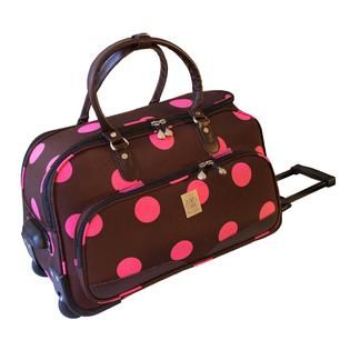 Jenni Chan Dots Carry All Duffel 20   Home   Luggage & Bags   Luggage