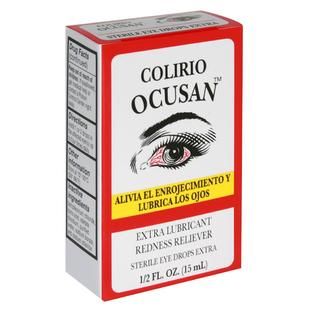 Colirio Ocusan Sterile Eye Drops Extra, 0.5 fl oz (15 ml)   Health