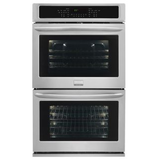 Frigidaire Gallery Convection Single Fan European Element Double Electric Wall Oven (Stainless Steel) (Common 27 in; Actual 27 in)