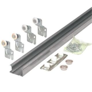 Prime Line 60 in. 2 Door Hardware Pack Bypass Closet Track Kit DISCONTINUED 161792