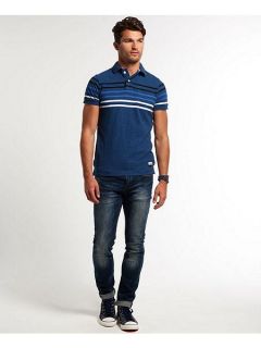 Superdry Lagoon Stripe Polo Shirt