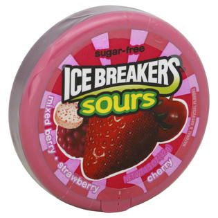 Ice Breakers Sours, Sugar Free, Assorted Flavors, 1.5 oz (42 g)   Food