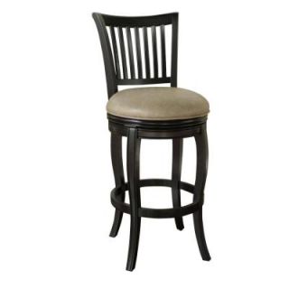 American Heritage Maxwell 30 in. Bar Stool in Black 130902BLK MSH