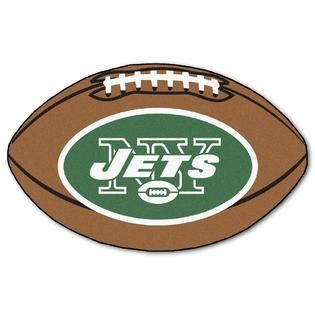 Fanmats NFL   New York Jets Football Rug 22 x 33   Automotive
