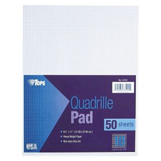 Pads, 10 Squares/inch  White (50 Sheets per Pad)